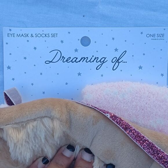 NWOT Face Mask & Sock Set - Picture 2 of 2